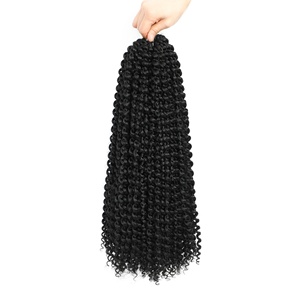 Extensiones de Cabello Afroamericanas, Estilo Hip-hop, Rizos Latinoamericanos, Cabello de Ganchillo, Passiontwist, Dreadlocks, Cabello Largo y Rizado - Product Image 1