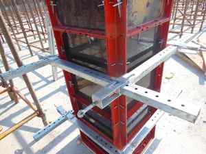 Ván khuôn thép cho bê tông đẩy-kéo shoring Prop cường độ cao tái sử dụng tường ván khuôn cho biệt thự & XÂY DỰNG xây dựng - Product Image 4