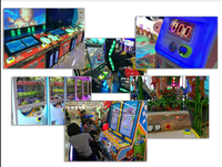 Système de cartes BADA Cashless pour jeux VR et sportifs, machine d'arcade à griffes RFID, système de billetterie par carte, disponible en plusieurs langues