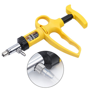 Thú Y Drencher Y Cho Ăn Gun 5ML Động Vật Tự Động Cừu Lợn Gia Cầm Vắc Xin Tiêm Ống Tiêm - Product Image 6