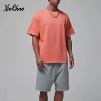 T-shirt surdimensionné en coton 100% de haute qualité, de marque, pour hommes et femmes, tendance
