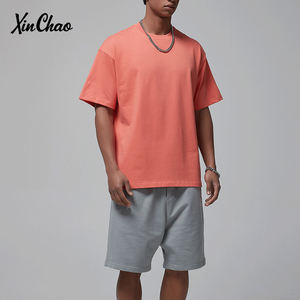 เสื้อยืดพิมพ์ลายโอเวอร์ไซส์ ดีไซน์เนอร์ คุณภาพพรีเมียม ขายส่ง ผ้าฝ้าย 100% สำหรับผู้ชายและผู้หญิง แฟชั่น เสื้อยืดผู้ชายเนื้อหนา - Product Image 1