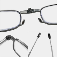 Lunettes de lecture haute définition unisexes, ultralégères en résine, pour presbytes, portables et pliables, pour la protection de la vue
