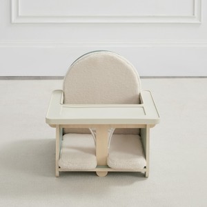 Seggiolino Attività per Bambini Asweets con Vassoio in Silicone, Cuscino Morbido e Struttura in Legno - Product Image 4