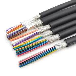 1x240mm Flame Retardant Industrial Cable Flexible Fiber Optic Cable Flexible General Electric 16mm