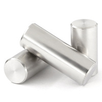 Broches à rouleaux à aiguilles à extrémité plate, broches coniques, broches cylindriques pleines en acier inoxydable et aluminium
