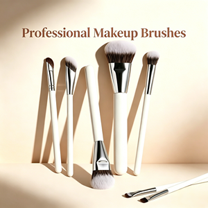 Brocha Profesional Angulada para Maquillaje <span class=keywords><strong>de</strong></span> Ojos, Brocha Pequeña para Base <span class=keywords><strong>de</strong></span> Maquillaje, Brochas <span class=keywords><strong>de</strong></span> Precisión para Difuminar en el Rostro - Product Image 6