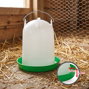 119S Eco-Friendly Collapsible Plastic Pet Supplies Hot Selling Poultry Chicken Drinker for Chick with Narrow Drinking Channel - Product Image 3