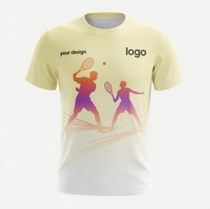 T-shirts pour hommes en gros nouveau Design impression graphique t-shirts Y2K Streetwear personnalisé surdimensionné tricoté 100% coton respirant été - Product Image 5