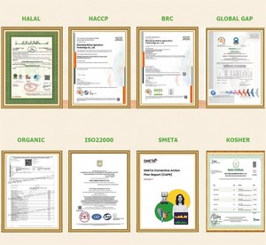 Smiler HALAL Certificado Fábrica Precio al por mayor 1kg 3-5cm <span class=keywords><strong>IQF</strong></span> <span class=keywords><strong>Verduras</strong></span> Congeladas Coliflor blanca fresca - Product Image 6