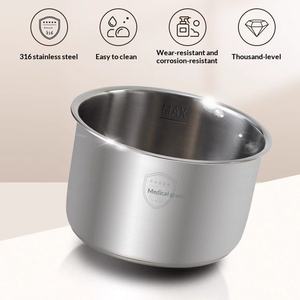 قدر ضغط كهربائي من شانسي سعة 3 لتر للاستخدام المنزلي، طباخ أرز متعدد الوظائف لـ 2-5 أشخاص، يعمل بالكمبيوتر المصغر وشاشة لمس - Product Image 4