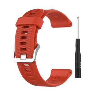 Pulsera de silicona de ajuste fácil de 22mm para <span class=keywords><strong>Garmin</strong></span> <span class=keywords><strong>Forerunner</strong></span> <span class=keywords><strong>745</strong></span> Smartwatch <span class=keywords><strong>correa</strong></span> de reloj de goma de liberación rápida B2B banda de venta de liquidación - Product Image 1