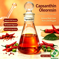 Additif épicé naturel, oléorésine de capsicum 150k SHU, huile d'extrait de piment pour l'assaisonnement des aliments dans les restaurants et la restauration