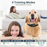 KI-Intelligentes Anti-Bell-Halsband - Smartes Hunde-Bellhemmungsgerät mit Farb-LCD-Display & 8 Stufen für Kleine, Mittlere und Große Hunde