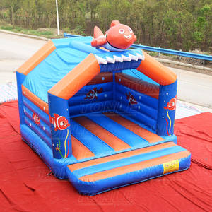 Casa gonfiabile commerciale del ponticello del pesce sveglio del pagliaccio, mini <span class=keywords><strong>castello</strong></span> gonfiabile - Product Image 3