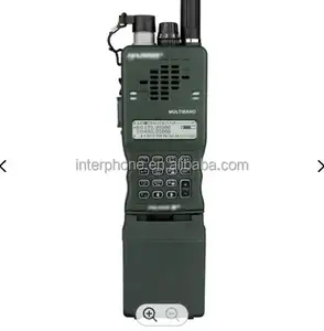 Atacado AN/PRC-152A (UV) walkie talkie, 2024 TCA PRC 152A Rádio UV GPS 15W Handset portátil de alumínio
