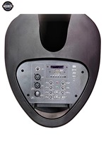 Altavoz de Columna Activo Morin MBX-1, Subwoofer Line Array de 250W, Negro, para Eventos en Interiores/Exteriores