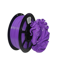 Filament PETG coloré 1,75 mm haute résistance, résistant à l'eau et aux chocs, et transparent comme du cristal