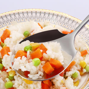 304 Stainless Steel <b>Serving</b> <b>Spoons</b> Large Size Food Grade Material For Dining Buffet Hotel Restaurants - Product Image 2