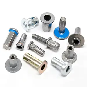Factory price custom Chicago screws countersunk head sex bolt binding post rivet stainless steel male and female screw