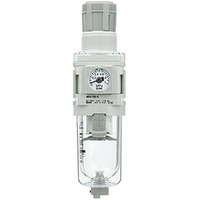 Ensemble filtre/régulateur (FR) AW40F04BDD, interface 1/2 po, 1 MPa, purge automatique, précision de filtration 5 m, série AW40