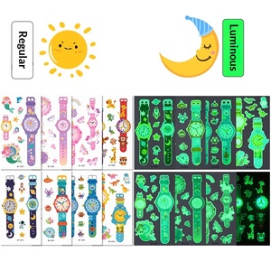 <span class=keywords><strong>นาฬิกา</strong></span>ข้อมือเรืองแสงรอยสักชั่วคราวกันน้ำเรืองแสงในที่มืดม้ากวางลายสัตว์สติ๊กเกอร์รอย<span class=keywords><strong>สัก</strong></span>สำหรับงานเลี้ยงวันเกิด - Product Image 2