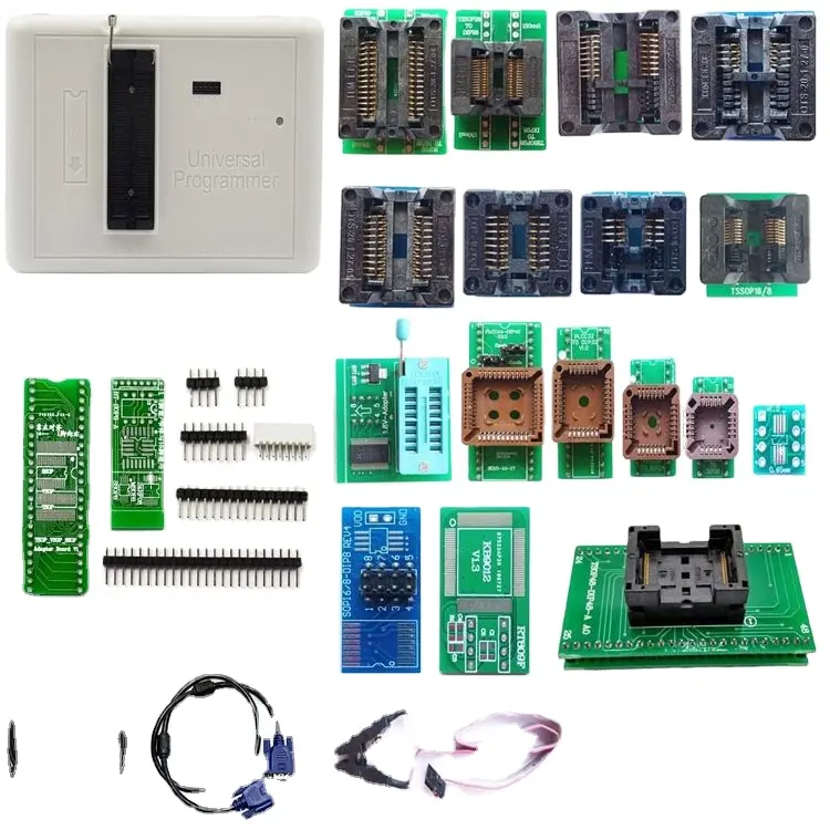 Hot Sale Original RT809H Universal Programmer 31 Adapters Socket Suction Pen IC RT809H Programmer