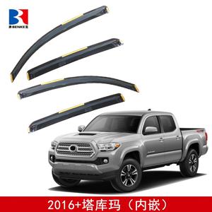 แผ่นบังลมข้างประตูรถยนต์ TOYOTA TOCAMA ปี 2016 ขึ้นไป แบบติดตั้งภายใน สำหรับ 4 ประตู - Product Image 3