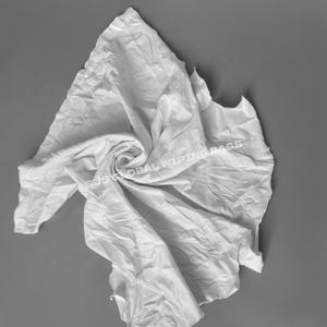 Trapos de limpieza de algodón 100% blancos de punto, tipo camiseta, 4 lb, Grado A, para pintores y limpieza general - Product Image 1