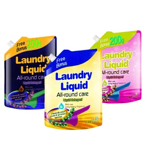 remove heavy duty laundry liquid detergent
