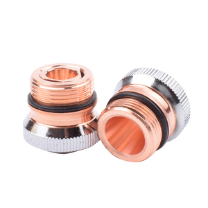 Boquilla Láser <span class=keywords><strong>DNE</strong></span> Consumibles D15 H15 M12 Boquilla de Una o Dos Capas Cromada para Máquina de Corte por Fibra - Product Image 2