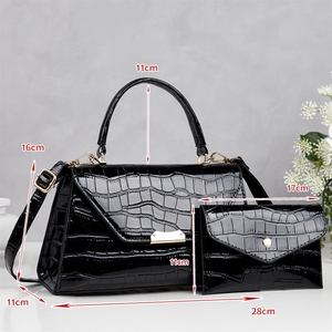 Bolsos de Mujer de Cuero PU 2026, <span class=keywords><strong>Bolso</strong></span> de Mano de Cuero con Patrón Elegante, <span class=keywords><strong>Bolso</strong></span> de Hombro de Lujo para Mujer - Product Image 5