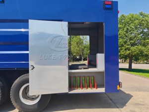 Camion de sécurité et de lutte contre l'incendie Howo à canon à eau haute pression pour la sécurité des événements massifs - Product Image 5