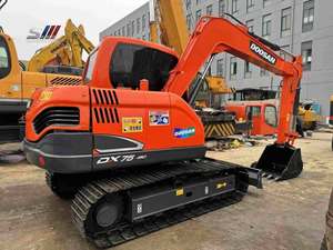 Miniexcavadora Usada Doosan DX75/DX75-9C/DX75LC-9C, 7 Toneladas de Peso Operativo, Motor New Holland, Bomba Kawasaki, Sistema Hidráulico de Engranajes - Product Image 2