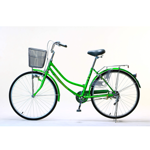 Vélo de ville classique rétro pour femmes, 24 <span class=keywords><strong>pouces</strong></span>, vitesse unique, fourche en alliage d'aluminium personnalisée, vélo princesse - Product Image 1