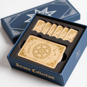 Jeux de société écologiques en gros d'usine, cartes de divination de tarot avec guide - Product Image 4