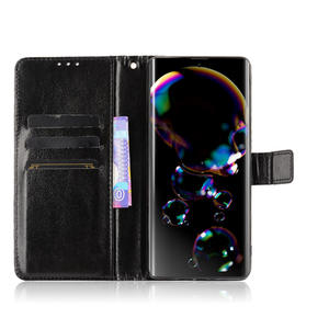 Étui en cuir avec support à rabat pour <span class=keywords><strong>Sharp</strong></span> <span class=keywords><strong>Aquos</strong></span> R6 <span class=keywords><strong>R7</strong></span> R5G - Product Image 4