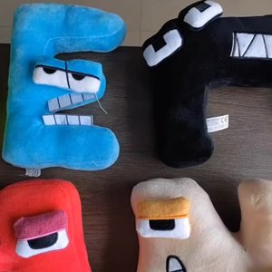 Regali in primo piano i giocattoli creativi della lettera di Lore dell'<span class=keywords><strong>alfabeto</strong></span> della peluche migliorano le capacità Cognitive dei bambini - Product Image 2