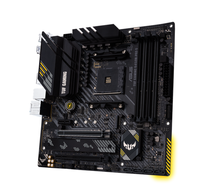 Carte mère de jeu pour ordinateur de bureau TUF GAMING B450M-PRO S AM4 Micro-ATX pour processeurs AMD Ryzen 3000/5000