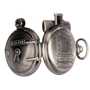 Nanroom — montre de poche classique pour Train, style rétro, pour passager, horloge à vapeur, pour Locomotive - Product Image 6