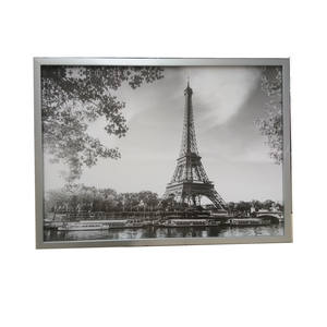 Cadres photo en plastique avec images de monuments de Paris et de Tokyo, cadre d'affiche, décoration murale, style classique, couleurs personnalisables - Product Image 4