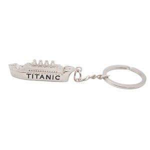Tùy chỉnh RMS Titanic tàu Keychain Nhà máy cung cấp Kim Loại <span class=keywords><strong>Keyring</strong></span> với thiết kế tùy chỉnh - Product Image 2