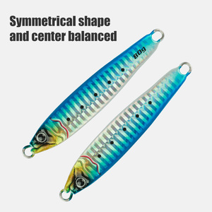 60g 80g <span class=keywords><strong>Coso</strong></span> Jig señuelo de pesca señuelo de Pesca de <span class=keywords><strong>Mar</strong></span> paso lento Jigging Metal Jig cebo duro Artificial - Product Image 6