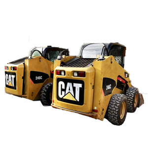 Chargeuse sur pneus d'occasion de haute qualité Caterpillar CAT 246C Cat246, machine d'origine américaine, moteur diesel - Product Image 1