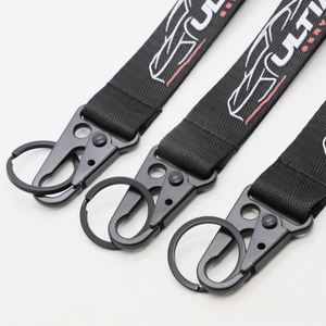 Wholesale Short Wristlet <b>Key</b> Strap with Custom Logo Printed <b>for</b> Automotive Service Promotion Gift Keychain <b>Lanyards</b> - Product Image 2