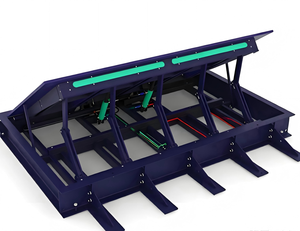 K8 도로 차단기 얕게 매립형 도로 차단 장치 대테러 방지 얕게 매립형 도로 차단 장벽 - Product Image 4