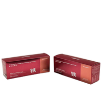 Boîte de soins médicaux haut de gamme en carton argenté, emballage exquis pour compléments alimentaires, carton imprimé en feuille métallique durable