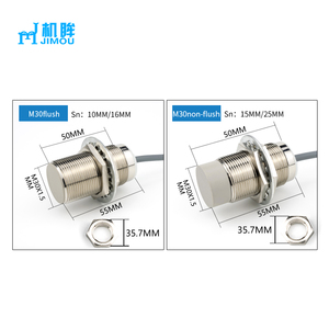 <span class=keywords><strong>M8</strong></span> M12 M18 M30 3 dây không tuôn ra PNP cảm biến chuyển đổi gần gũi cảm biến 4mm/6mm/8mm Khoảng cách phát hiện cho niêm phong máy - Product Image 6
