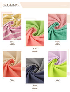 110gsm Ribgebreide Stof 80% Tencel Polyester 20% Vezel Geregenereerde Vezels Elastische Ribgebreide Stof - Product Image 6