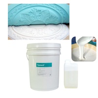 Caoutchouc de silicone liquide RTV2 Hanast Tin Cure pour la fabrication de moules en plâtre, résine et gypse - Résistance aux hautes températures 10-35 Shore